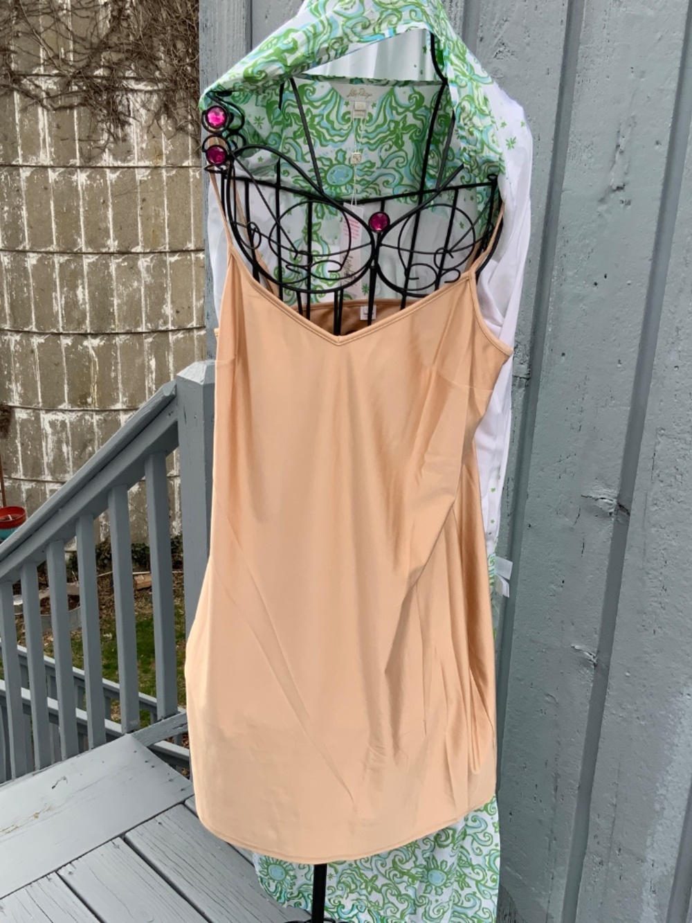 Lilly Pulitzer Marilla Silk Maxi Caftan (Brand New w/tags) Size L/XL - Picture 6 of 8